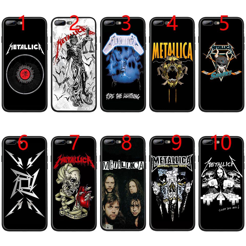 coque iphone 8 metallica