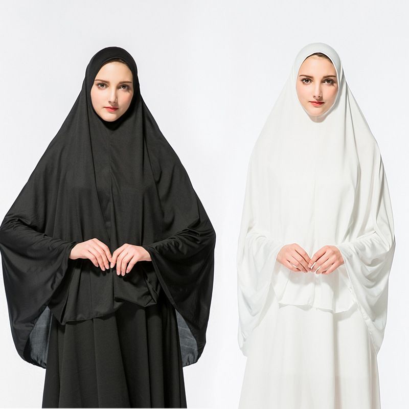 equilibrado Inapropiado Abundancia Mujer Nueva Ropa Musulmana Señora Largo Color Sólido Hijab