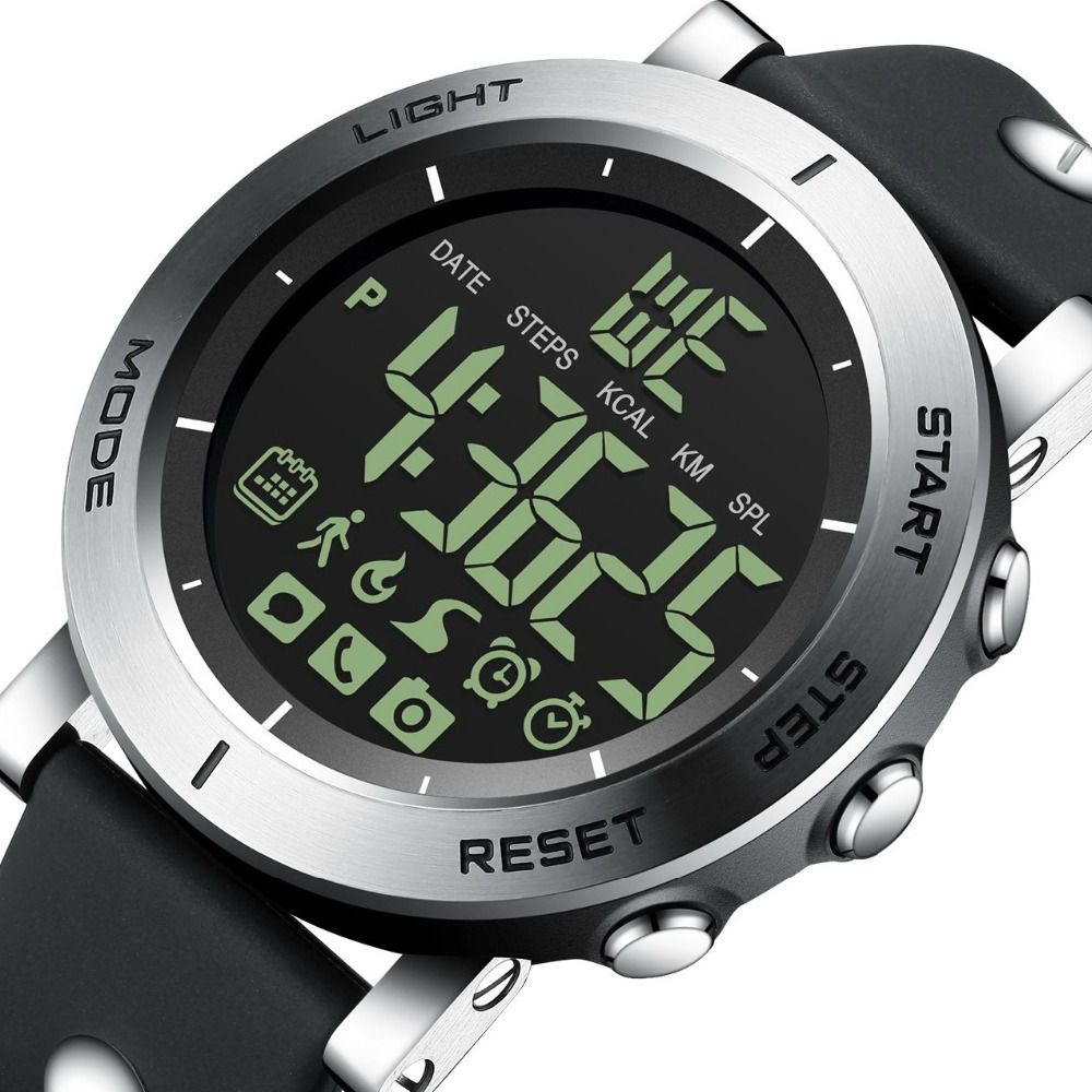 digital wrist watch with bluetooth