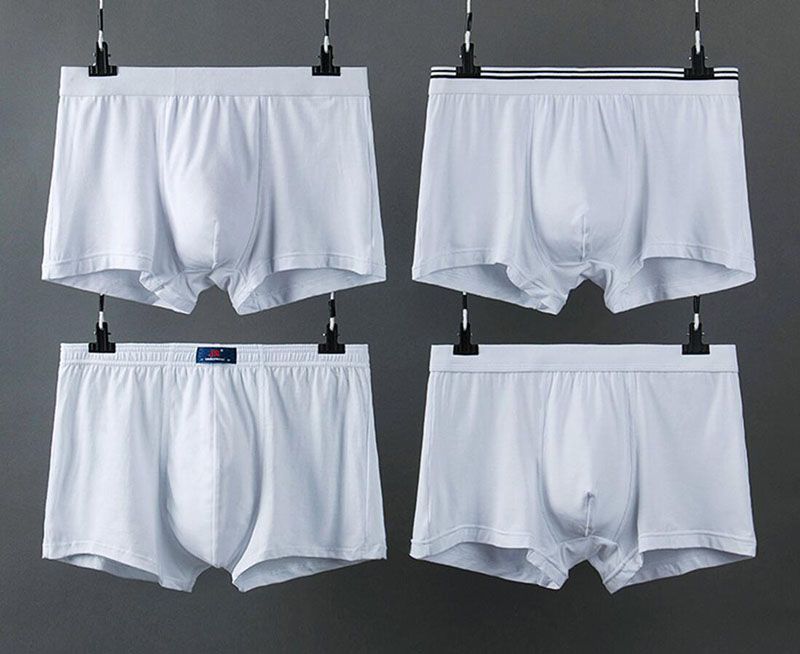 Plain white men's briefs Clearance
