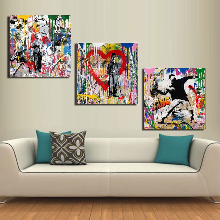 GicleeArt Print Poster 18x12 inch Mr Brainwash 2 Life Is Beautiful