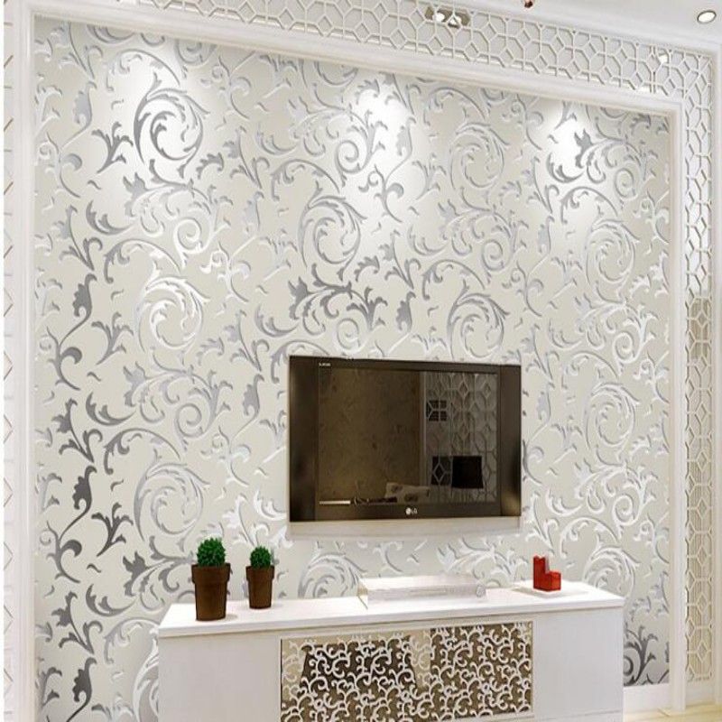 High Quality Wallpaper Papel De Parede 3d Fashionable Bedroom Wall Background 3d Wallpaper Roll Launch White Purple Wallpaper Desktop Widescreen