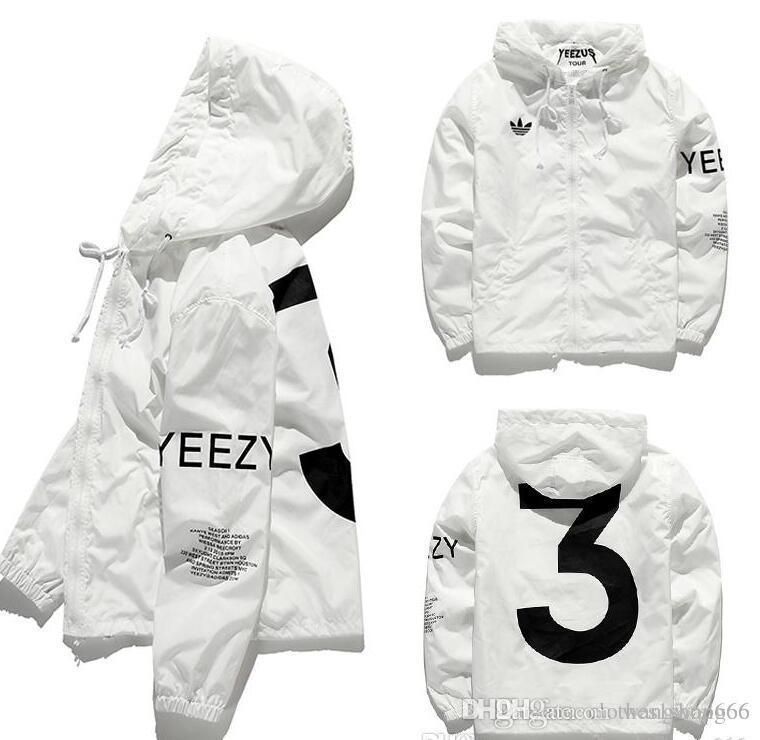 Compra KANYE Chaqueta Hombre KANYE Hip Hop Chaqueta Cortaviento TOUR 3  Chaquetas Hombre Mujer Streetwear Moda Abrigos Abrigo Negro Chaqueta YEEZUS  Y3 Blanca Barato | Entrega Rápida Y Calidad | Es.Dhgate