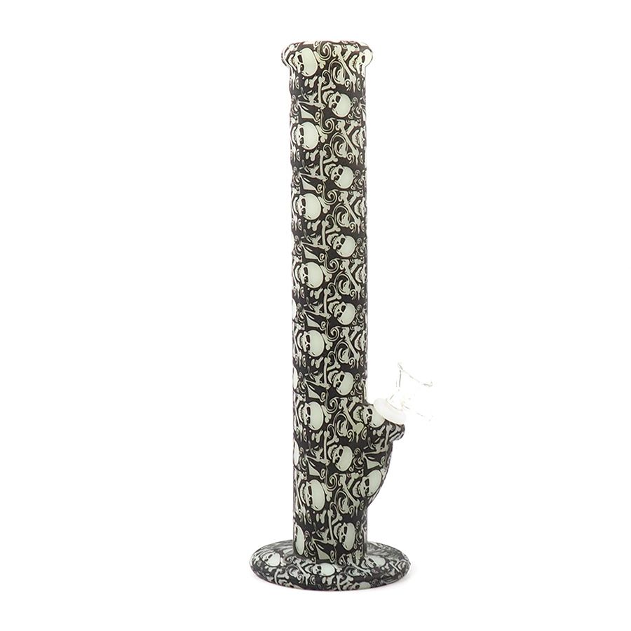 Wholesale Limited Edition Silicone Water Bong With Printed Pattern