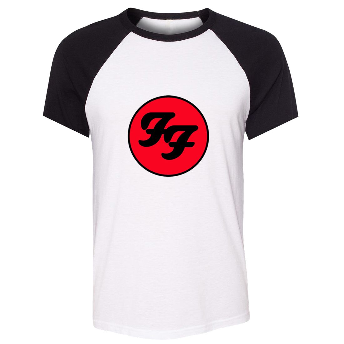 foo fighters baseball tee