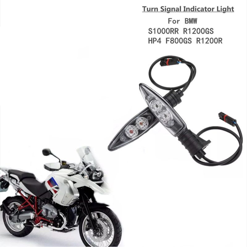 2x Front Rear Turn Signal Indicator LED Light For BMW S1000RR R1200GS F800GS R 2x Front Rear Turn Signal Indicator LED Light For BMW S1000RR R1200GS F800GS R