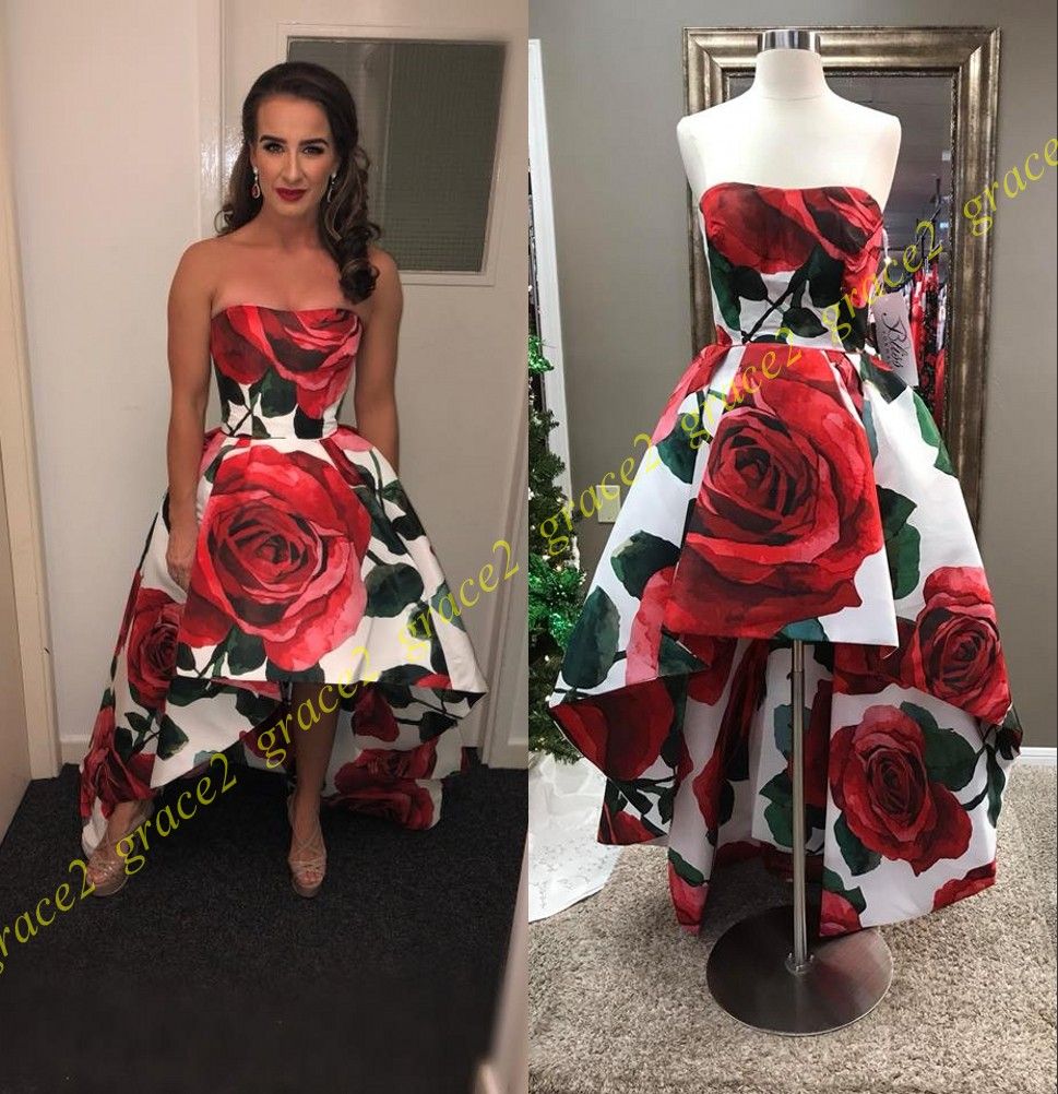 rose prom dresses 2018