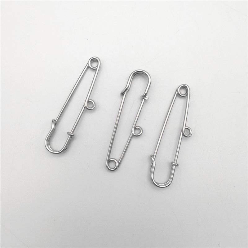 large black safety pins