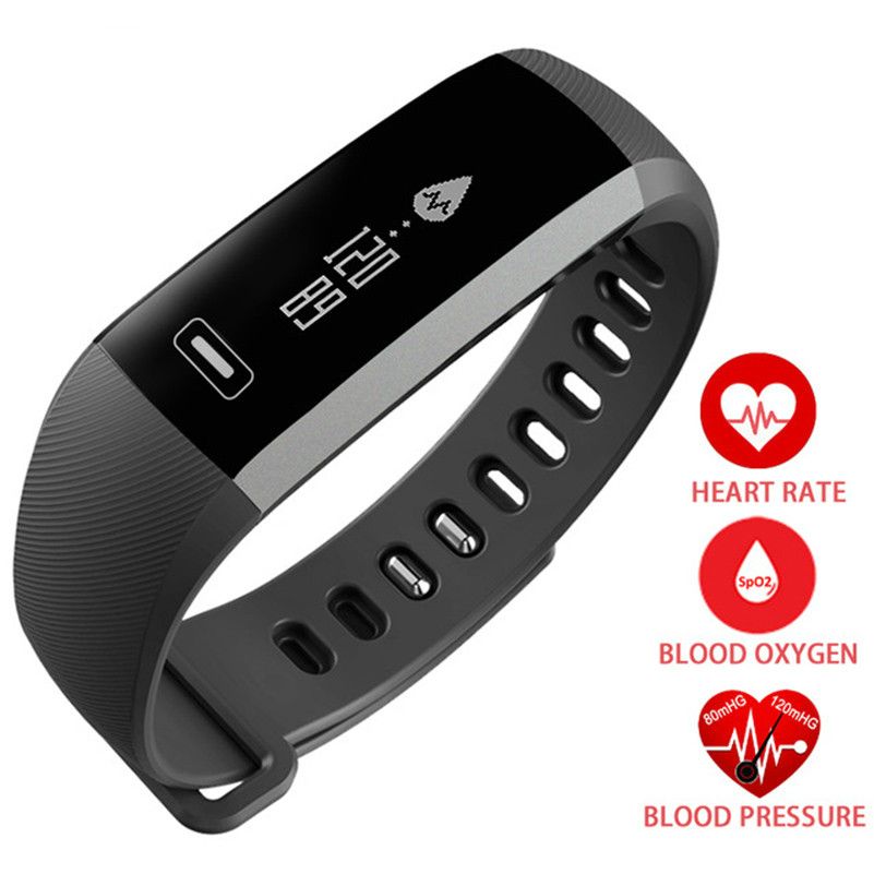 R5 PRO Smart Wrist Band Heart Rate 