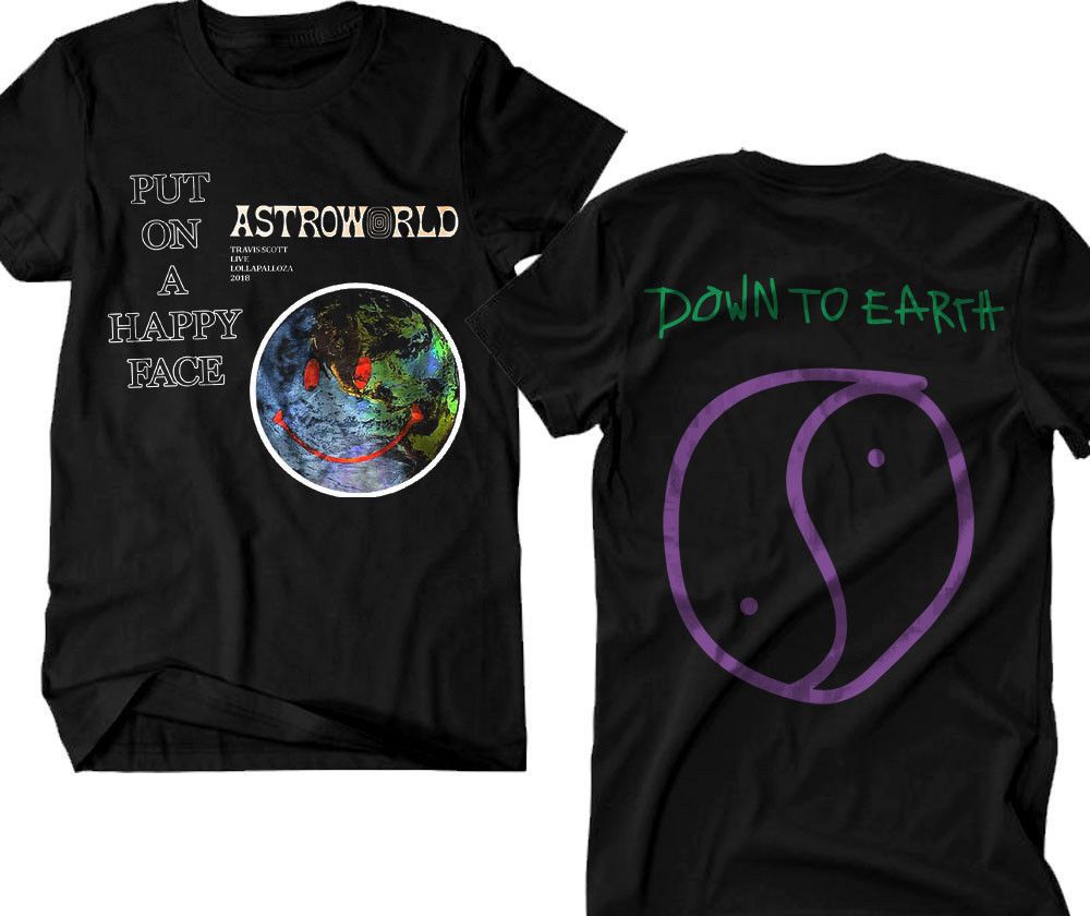 Travis Scott Astroworld Merch T Shirt