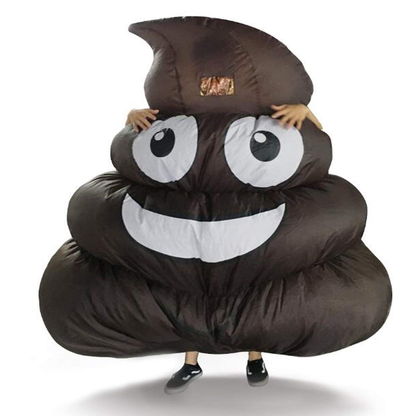Emoji Costume Inflatable Poop Costumes Halloween Party for Mens /& Womens Adult Size