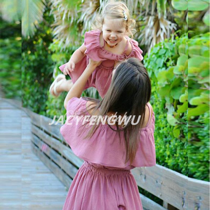 mother daughter matching maternity outfits