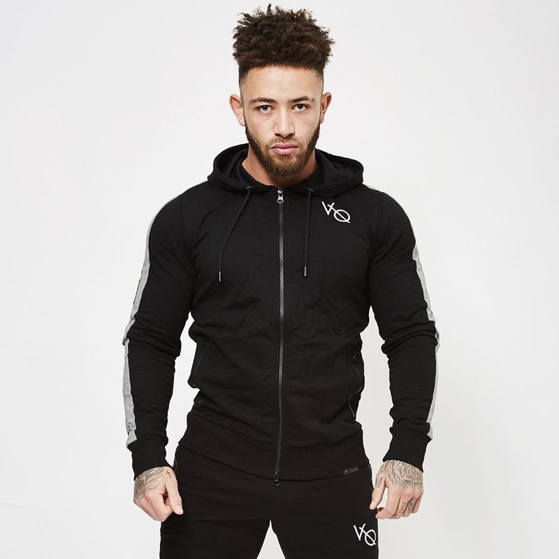 black crew neck champion sweatshirt