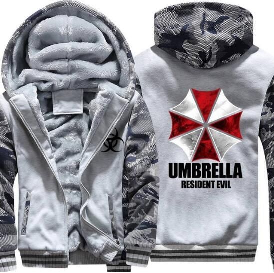 Sudadera con estampado Umbrella de Resident Evil Series hombre Sudadera con estampado Umbrella de Resident Evil Series hombre