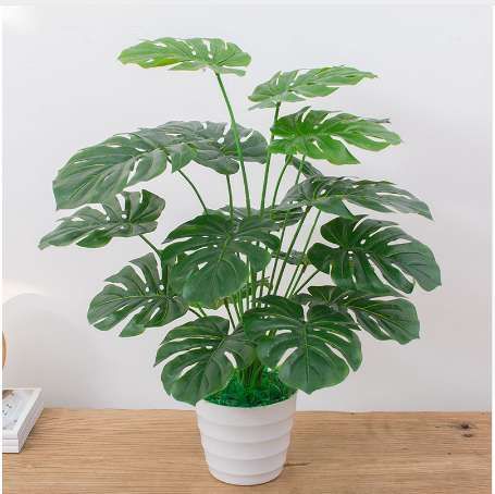 Compre 60cm Arbol Artificial Real De Monstera De La Planta Del Compre 60cm Arbol Artificial Real De Monstera De La Planta Del