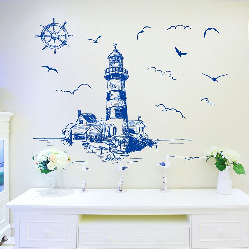 Whole And Retail Shijuehezi Blue Color Lighthouse Birds Wall Sticker Pvc Material Diy Mural Art For Living Room Sofa Backdrop Decoration From Chairdesk 10 83 Dhgate Com - Lighthouse Wall Sticker Art Whole And Retail Shijuehezi Blue Color Lighthouse Birds Wall Sticker Pvc Material Diy Mural Art For Living Room Sofa Backdrop Decoration From Chairdesk 10 83 Dhgate Com - Lighthouse Wall Sticker Art