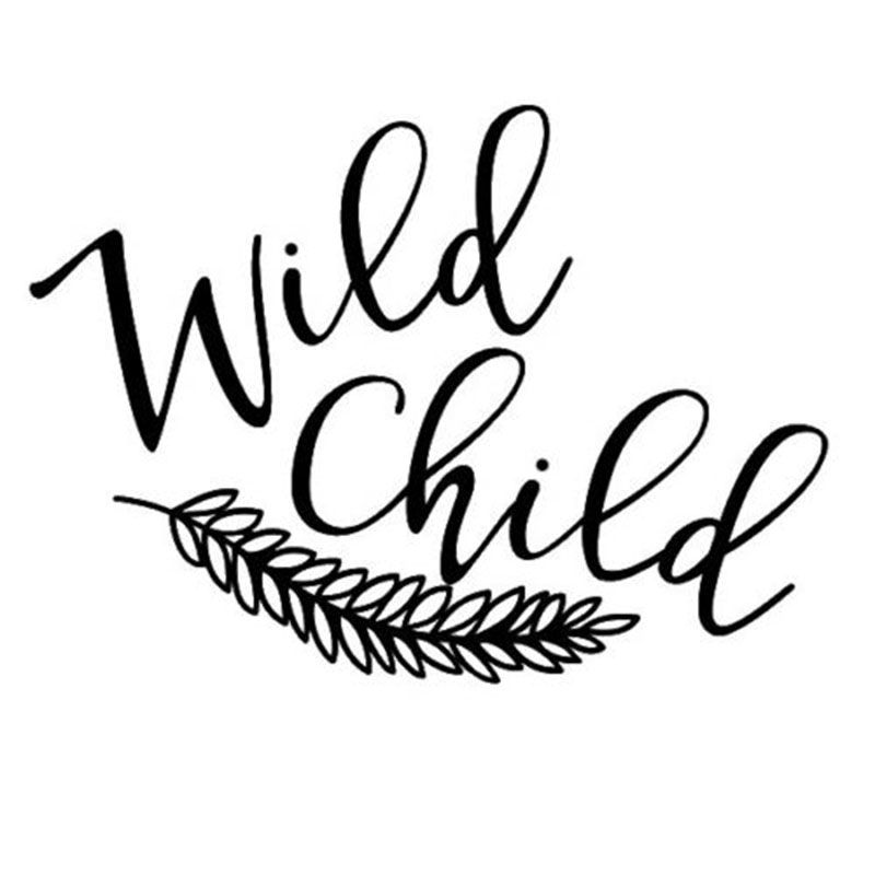 Wild child  Vinyl Decal Sticker 