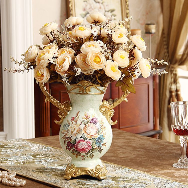 Automne blé Fleurs Artificielles Bouquet Couronne décorative Faux Fleurs Mariage