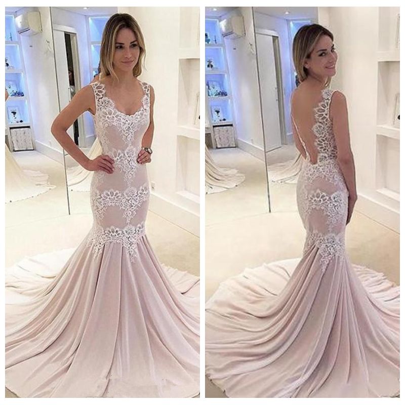 pretty light pink dresses