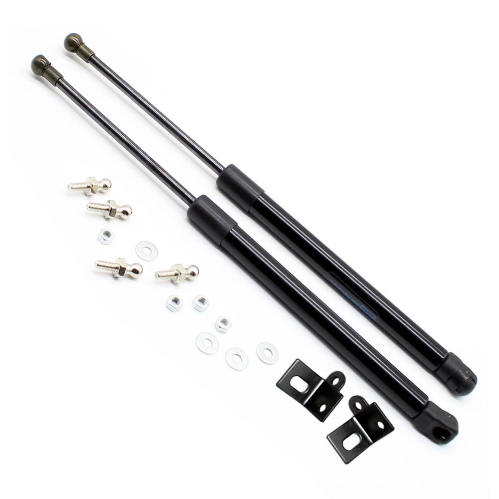L/&U 2pcs Frente del Coche del Capo de la Capilla Gas Strut Ascensor Admite Struts Varillas de Gas Amortiguadores para Nissan Qashqai J11 2014-2018