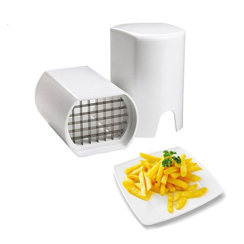 Cortador De Patatas Fritas De Acero Inoxidable Picador De Patatas Fritas Cocina 