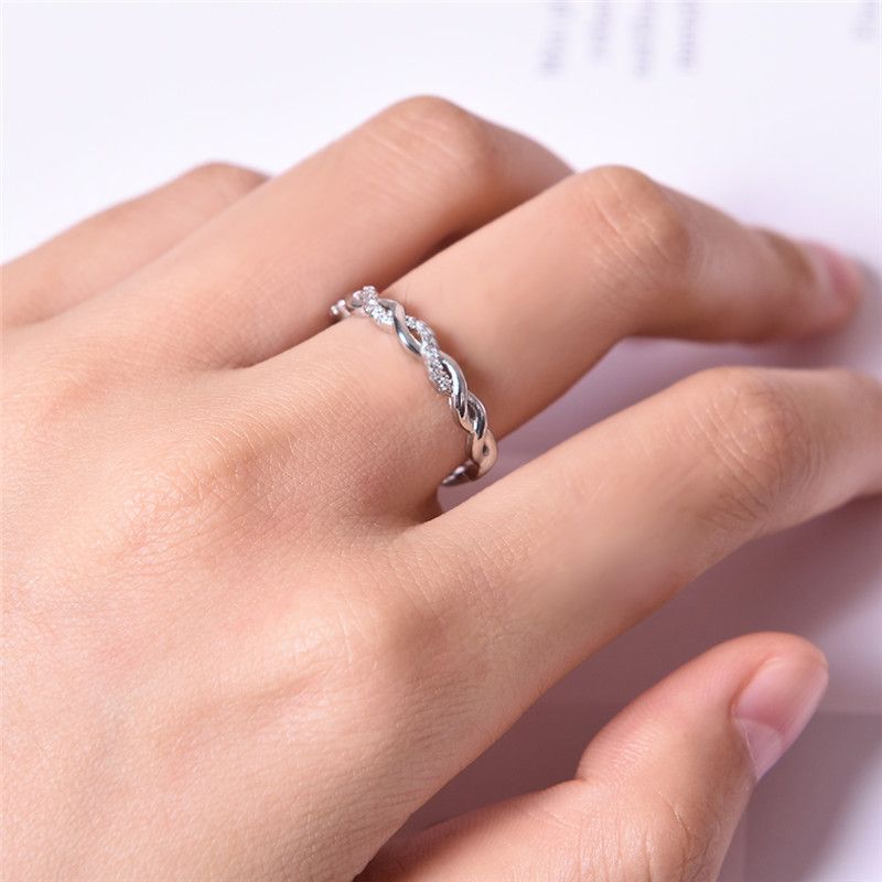 USA Seller Tiny Infinity Ring Sterling Silver 925 Size 1 USA Seller Tiny Infinity Ring Sterling Silver 925 Size 1
