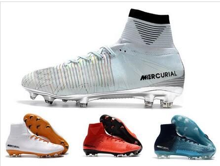 gold and silver football boots