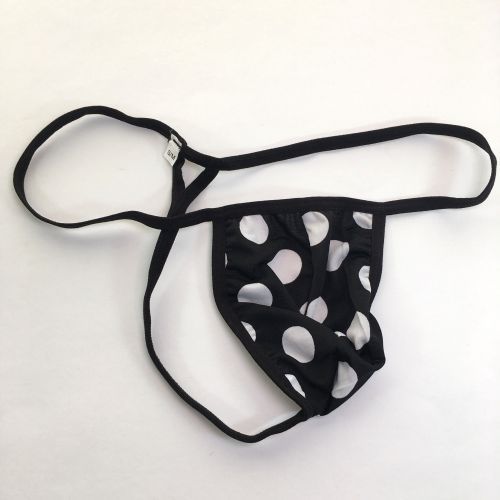 tanga hombre punto blanco