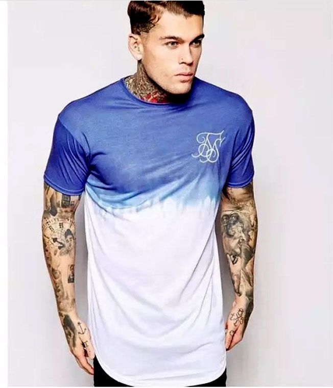 Compre V Cuello Hombre Si Tun El Último Seda Siksilk T Shirt Negro Blanco  Estilo Largo Estilo Hip Hop Camisetas Camisetas Tops Hombres Longline Tees  A 24,05 € Del Netecool | Es.Dhgate.Com