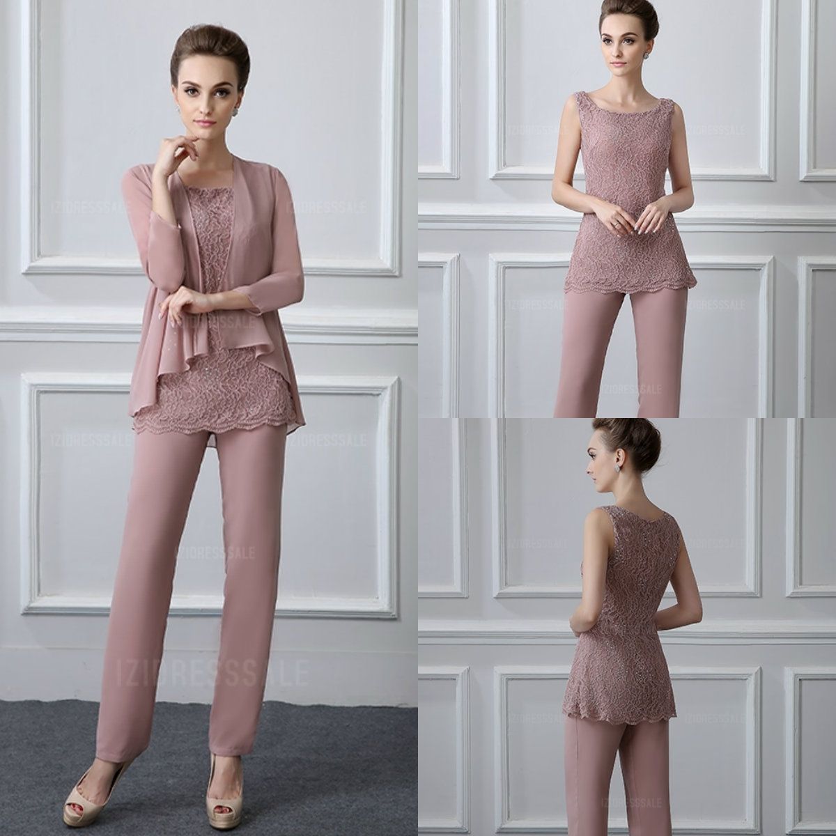 4x mother of the bride pant suits