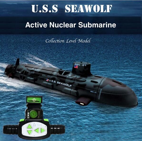 seawolf rc submarine