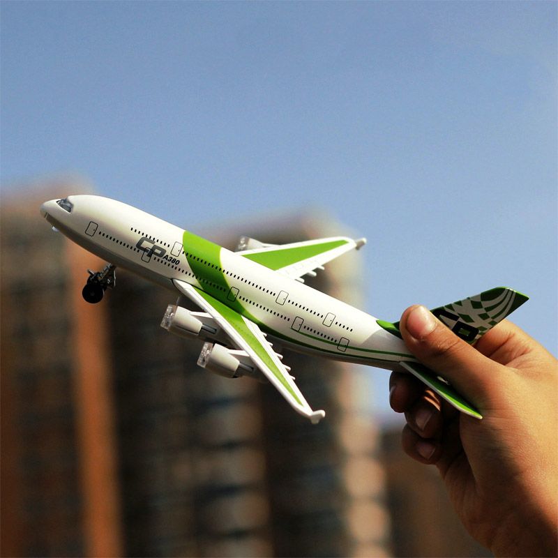 metal airplane model