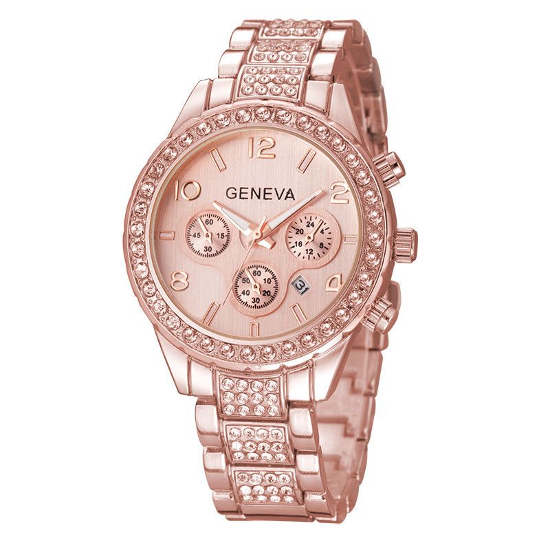 Rose Gold Women Geneva Quartz Watch Ladies Luxury Crystal Rhinestone Dress Wristwatches Female Steel Clock Gift Relogio Femininoy1883104 Buy Watch Watch Buy Online From Zhengrui02 21 04 Dhgate Com