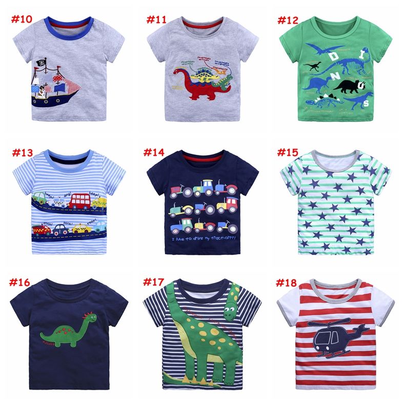 Classic Popular Toddler Kids Baby Girls Cartoon Dinosaur Print Sun Dress Clothes
