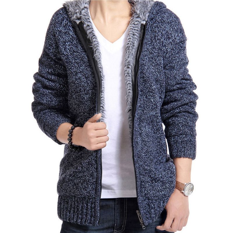 mens winter sweater jacket