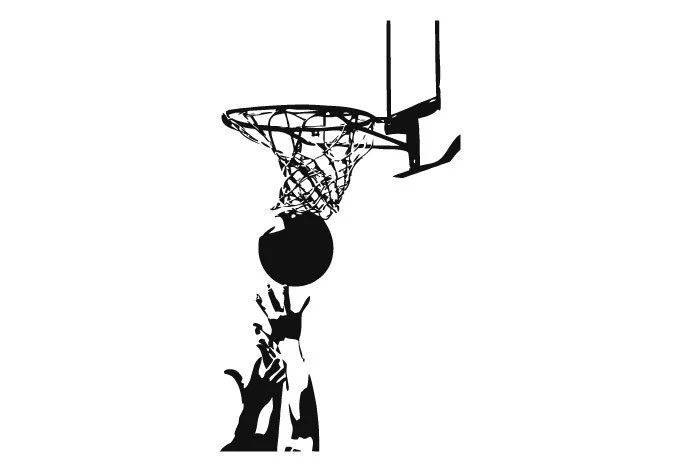 Acheter Autocollant Mural De Basket Ball De 30 16 7cm Avec Decor Dautocollant Pour Garcons Ca 384 De 0 96 Du Zhangchao188 Dhgate Com