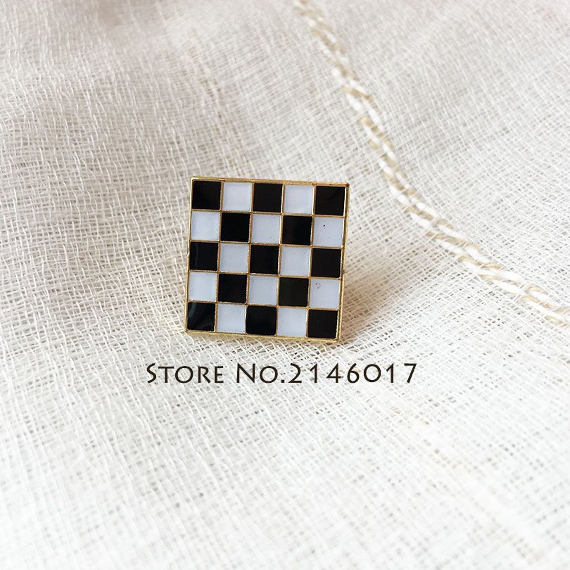 Grosshandel 10 Stucke Masons Schwarz Weiss Karierten Teppich Boden