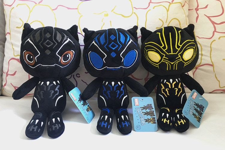 black panther soft toy marvel