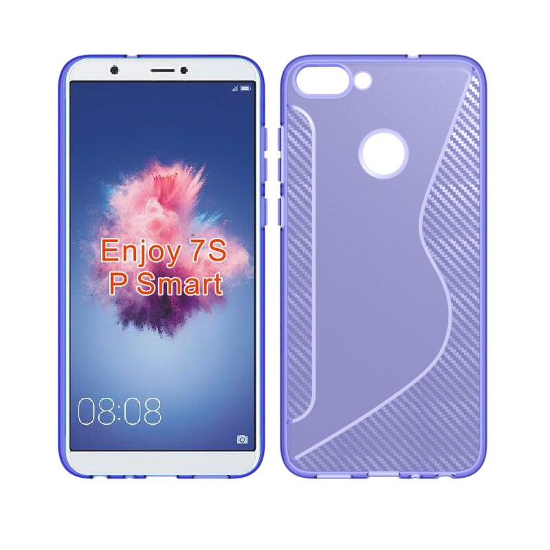 1.3mm NS Line Bumper Soft TPU Sili   con Cover Carbon Fiber