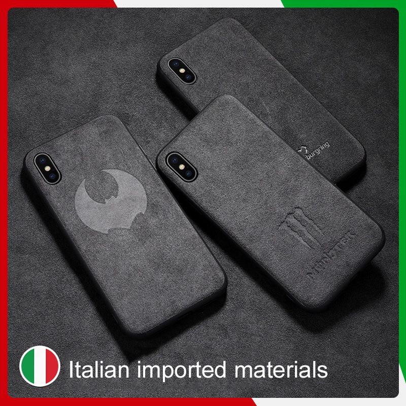 coque alcantara iphone xr