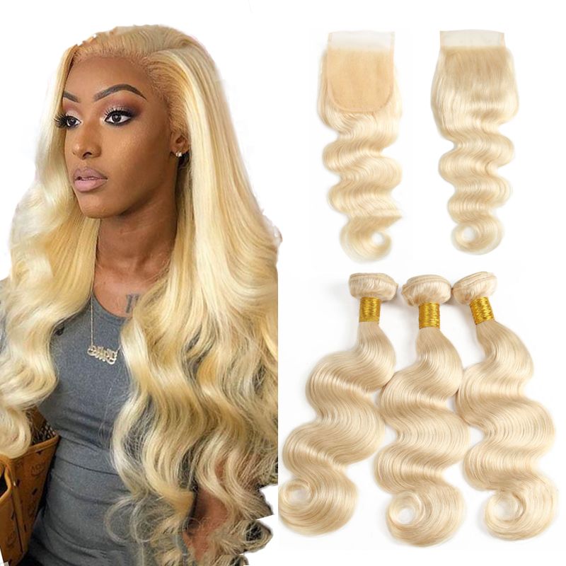 blonde brazilian body wave hair