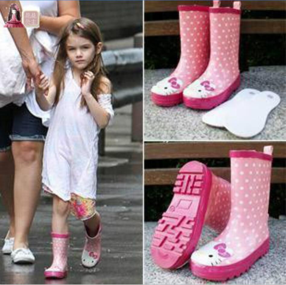 kids clear rain boots