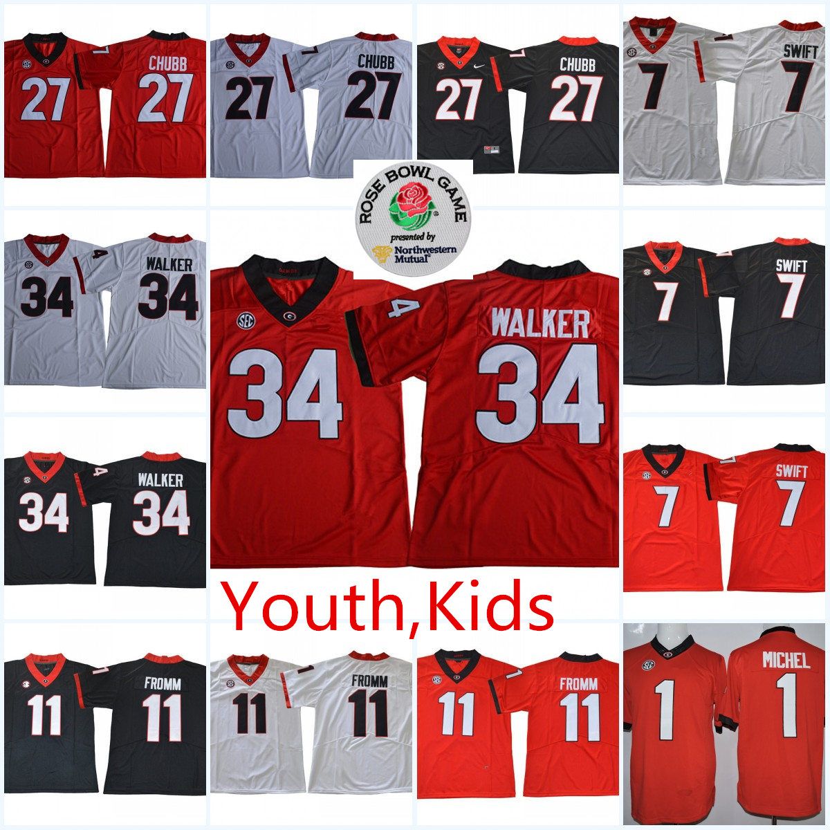 jake fromm youth jersey