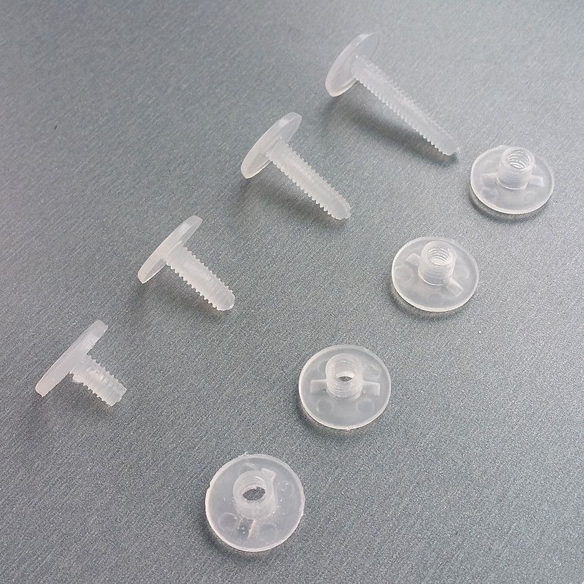 Environmental Plastic Binding Corrugated Nut Fasteners Screws For Nylon