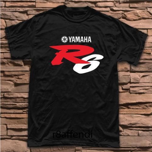 T-shirt for motorcyclist with Yamaha YZF-R6