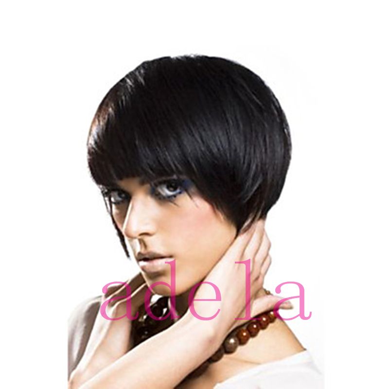 Brazilian Bob Cut Wigs Human Hair Natural Hair Style Cuts Short