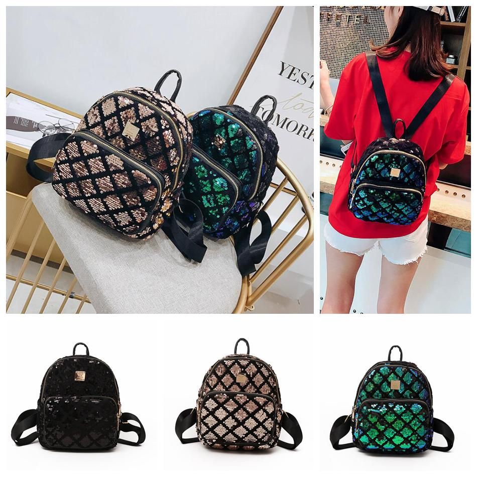 mini backpack glitter