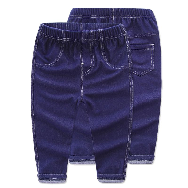 calça jeans bebe com elastico na cintura