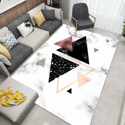 Grosshandel Nordischen Stil Geometrische Marmor Muster Teppich