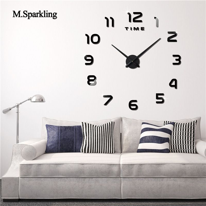 Wall Clocks Diy Modern Design, Best Digital Wall Clock For Living Room